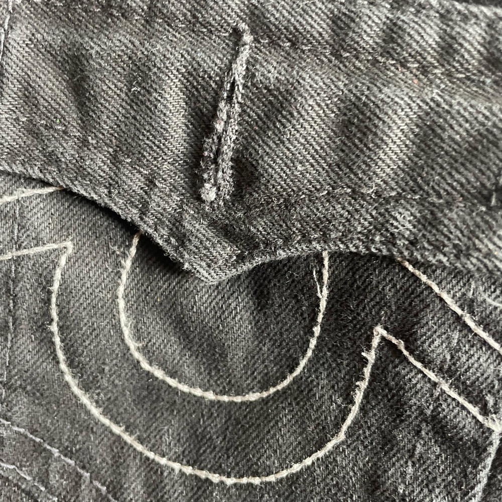 True Religion Kids Charcoal Denim Jeans - Picture 5 of 8